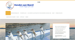 Desktop Screenshot of hondenaanboord.nl